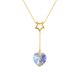 thumbnail image 4 of Collar Elegante Del Colgante de Amor Collar de Joyería de - Oro Yinane Collar con colgante de corazón de plata, 4 of 8
