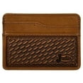 thumbnail image 2 of Western Trenditions Llc Mens Card Wallet / Key Fob Gift Set One Size Brown, 2 of 3
