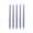 Blue, variant on Ballpoint Pens, 5Pcs 0.5mm Black Ink Clickable Signature Pens, Smooth Writing Medium Point Portable Stationery for Business Student Office Daily Use