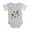 Heather Gray, variant on CafePress - Stars Rainbow Swirl - Cute Infant Baby Football Bodysuit