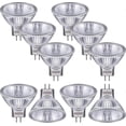 thumbnail image 1 of 10pcs Tungsten Halogen Lamp Cups 12V Low Voltage MR16 Quartz Halogen Spotlight Cups (20W), 1 of 5