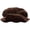 Brown, variant on Renaissance Flat Beret Hat, French Painter Cap Classic Medieval Style Headwear