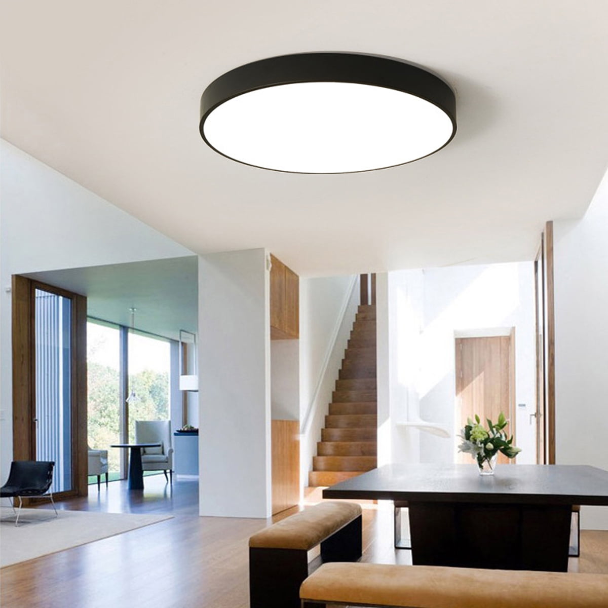 15.3Inch Ceiling Lights .6000K-6500k LED Flush Mount Ceiling Lighting