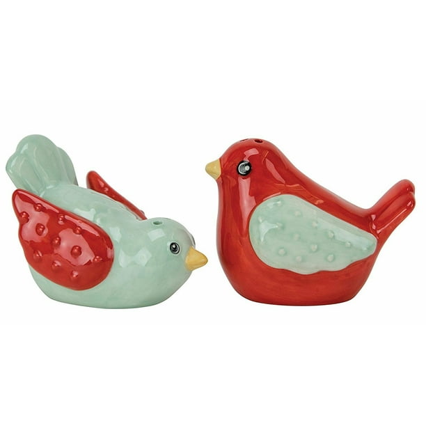 Boston Warehouse Salt Pepper Shakers Flea Market Bird Walmart Com Walmart Com