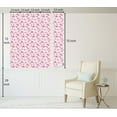 thumbnail image 5 of Ambesonne Floral Design Peel & Stick Wallpaper for Home, Retro Lily Flowers, 13"x72", Hot Pink Coral and Soft Pink, 5 of 5