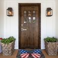 thumbnail image 6 of Daiia Butterfly With USA Flag Front Door Mat, Heavy Duty Durable Welcome Mat for Outdoor Indoor, Dirt Trapper Waterproof Super Absorbent Door Mat, 16" x 24", 6 of 9