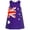 Blue 2, variant on Girls Dress Australia National Flag National Day Color Contrast 4 Years