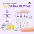 thumbnail image 3 of SAVILAND Solid Nail Glue Gel Kit, 15g Extend Glue, 20ml Fast-Spray Remover and UV Lamp, 3 of 8