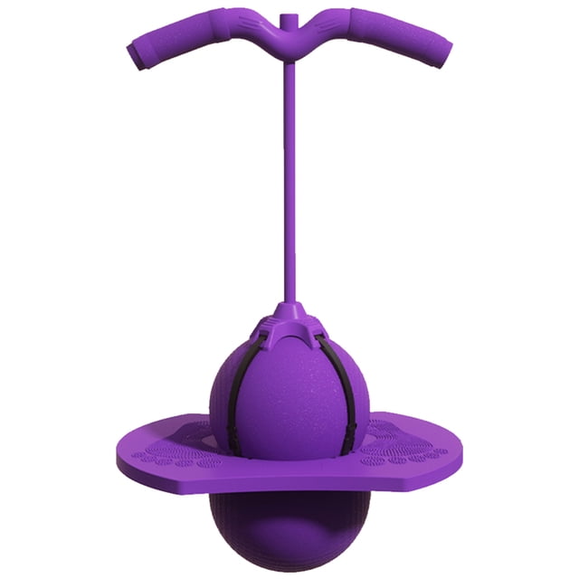 Ejercitador para Aumentar La La Pelota para Saltar Pelota para Saltar para Aumentar La Dispositivo Entrenamiento Equilibrio Y Sentido (con Cuerda E Inflador (púrpura)) Elija Caja Cartón Independiente