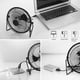 thumbnail image 4 of Ventilador USB, ventilador con Panel Solar USB, Panel de 5,5 W, ventilación de refrigeración para el hogar al aire libre, oficina en casa, viajes al aire libre, pesca, 4 of 8