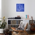 thumbnail image 4 of Art.com NYC Blueprint Art Print by Adam Shaw, 24" x 24", 4 of 4