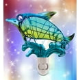 thumbnail image 7 of Puzzled Dolphin Handcraft Art Glass Decorative Night Light Home Décor, 7 of 7