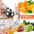thumbnail image 2 of Manual Citrus Press, Lemon Press, Anti-caustic, Very Resistant, 7 Cm Diameter Manual Orange Press For Kitchen, Bar, Restaurant, 2 of 5