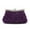 Purple, variant on Elegant Braided Pleated Glitter Rhinestone Clutch Evening Bag