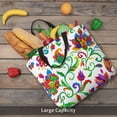 thumbnail image 6 of Xecao Paisley for Tote Bag: spacious with inner pockets, ideal for work, shopping, or travel., 6 of 9