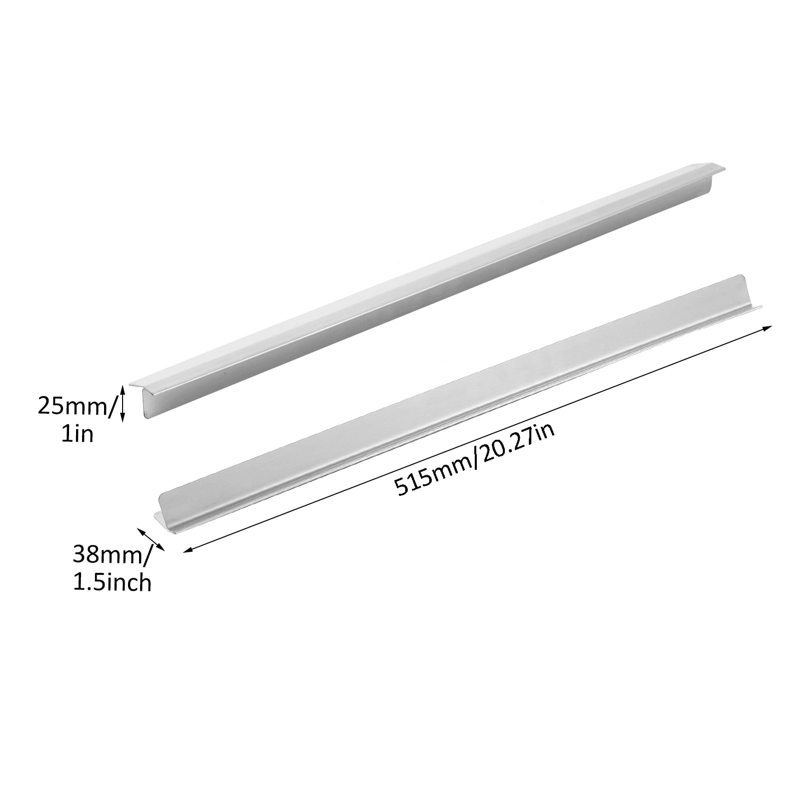 Joint strip,2 20.27inch Stainless Stove Seal Stove Filler Stove Cover Stove Countertop And Between To Oil Spills Cabinet And Spills On Stainless Steel Stove And Stove Dsfen