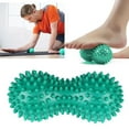 thumbnail image 4 of Naierhg Peanut Shape Massage Yoga Fitness Ball PVC Stress Relief Body Hand Foot Massager, 4 of 5