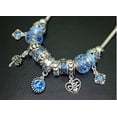 thumbnail image 3 of Falari Birthstone Bracelet Multi-Color Charm Beads Silvertone, 3 of 6
