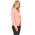 thumbnail image 2 of Women's Casual Office Work Long Sleeve Open Front Blazer Jacket, 2 of 6