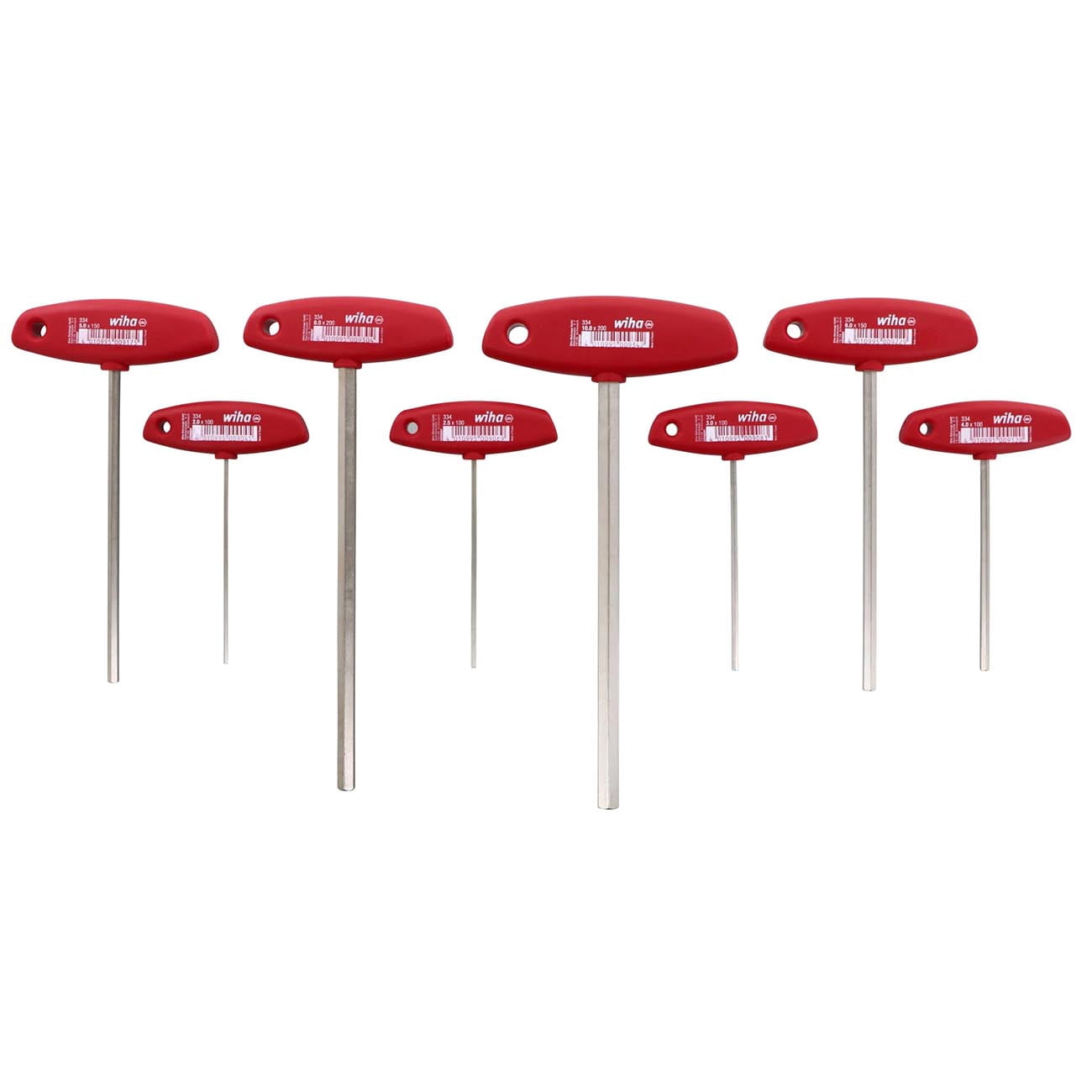 Wiha Hex Metric T-Handle 8 Pc. Set