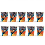 Super Man Free Party Supplies Cups Birthday Tableware Disposable Paper Mouthwash Drinking Cups