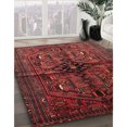 thumbnail image 2 of Ahgly Company Indoor Rectangle Traditional Brown Red Persian Area Rugs, 7' x 10', 2 of 6