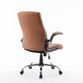 thumbnail image 4 of VERSA II Office Desk Chair, Customer Rolling Seat, Adjustable Height Lift Armrest, Conference Room, Reception, Waiting Area Chair, Cappuccino, 4 of 7