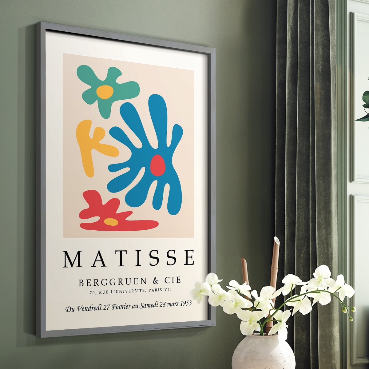 Matisse LXXIX Framed Print - Solid Wood