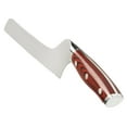thumbnail image 2 of Ergo Chef Crimson Series 8" Serrated Offset Bread Knife German Steel w/ G10 Handle, 2 of 5