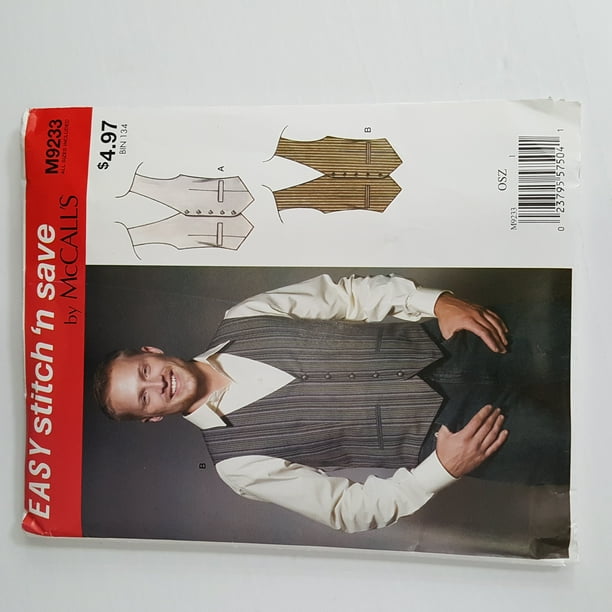 Easy Sns By Mccalls Mccall Pattern 9233