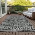 thumbnail image 6 of Addison Rugs Chantille Indoor/Outdoor Transitional Bohemian Black Washable Rectangle Rug, 5' x 7'6", 6 of 6