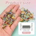 thumbnail image 3 of Uxcell 1800-Pack Cuentas Bugle, Cuentas de Vidrio de Tubo Bugle de 2x4mm para Manualidades DIY/Pulseras/Collares Gris, 3 of 7
