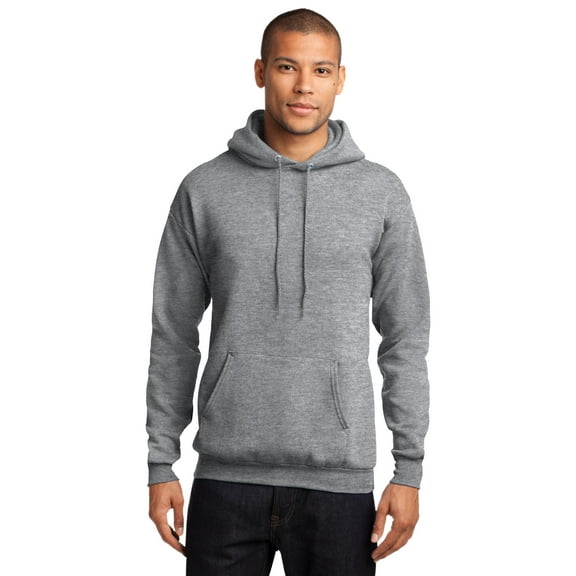 Port & Company Core Fleece Pullover Hooded Sweatshirt-M (Athletic Heather)