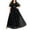 ZA-Black-wedding guest dresses, variant on Wiyuqeen Women's Dresses Plus Size Mother of The Bride Dresses for Wedding Lace V-Neck Chiffon Long Formal Evening Gowns with Belet