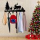 thumbnail image 3 of SZTXJ Wall Mounted Coat Hooks with 6 Hooks, Wall Decor Metal Coat Rack for Coat Hat Clothes Bags Key or Towels, 3 of 5