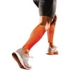 Shock Doctor SVR Recovery Compression Sports Calf Leg Sleeves, Shock Orange, XL