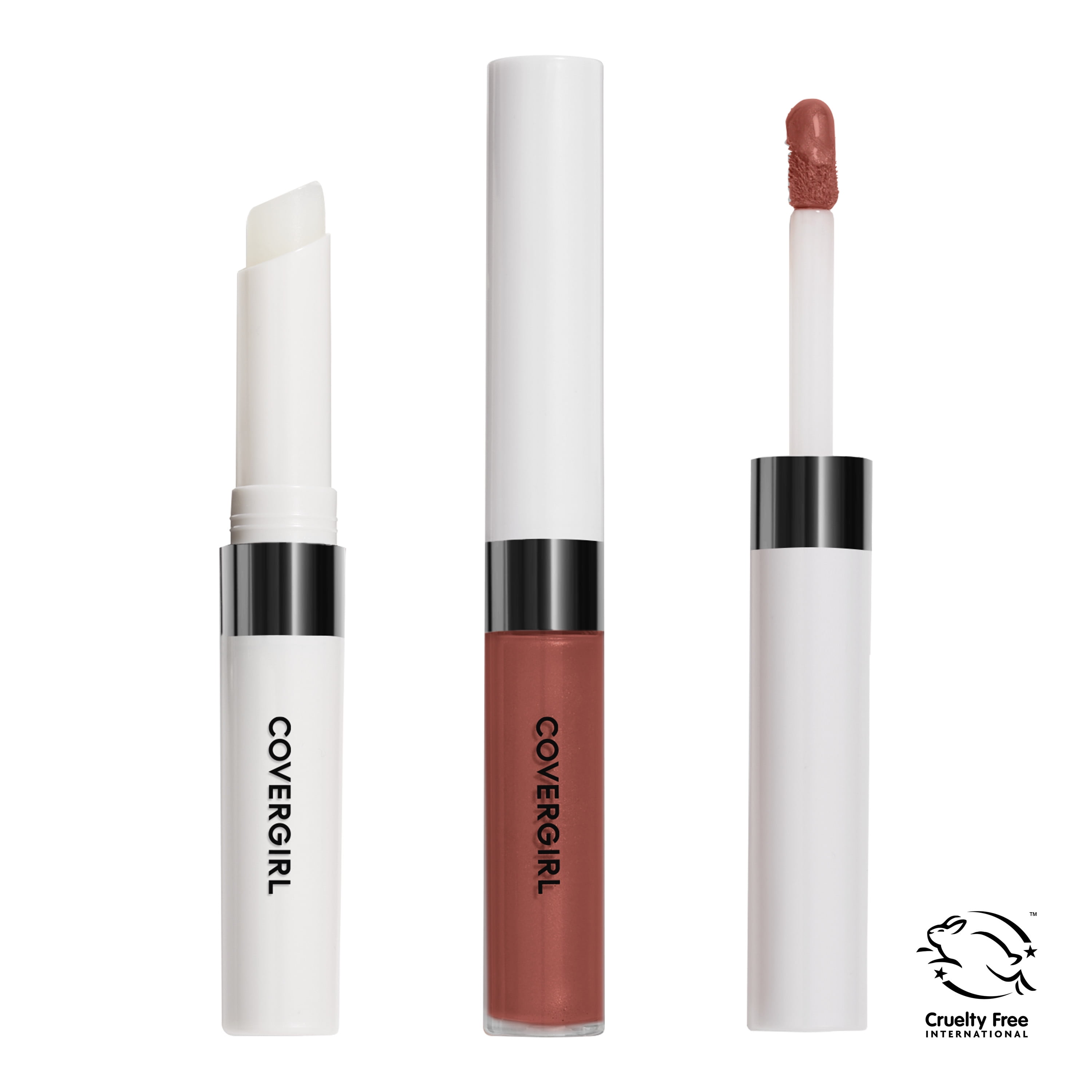 COVERGIRL Outlast AllDay Lip Color With Topcoat, Cinnamon Stick 661, 1