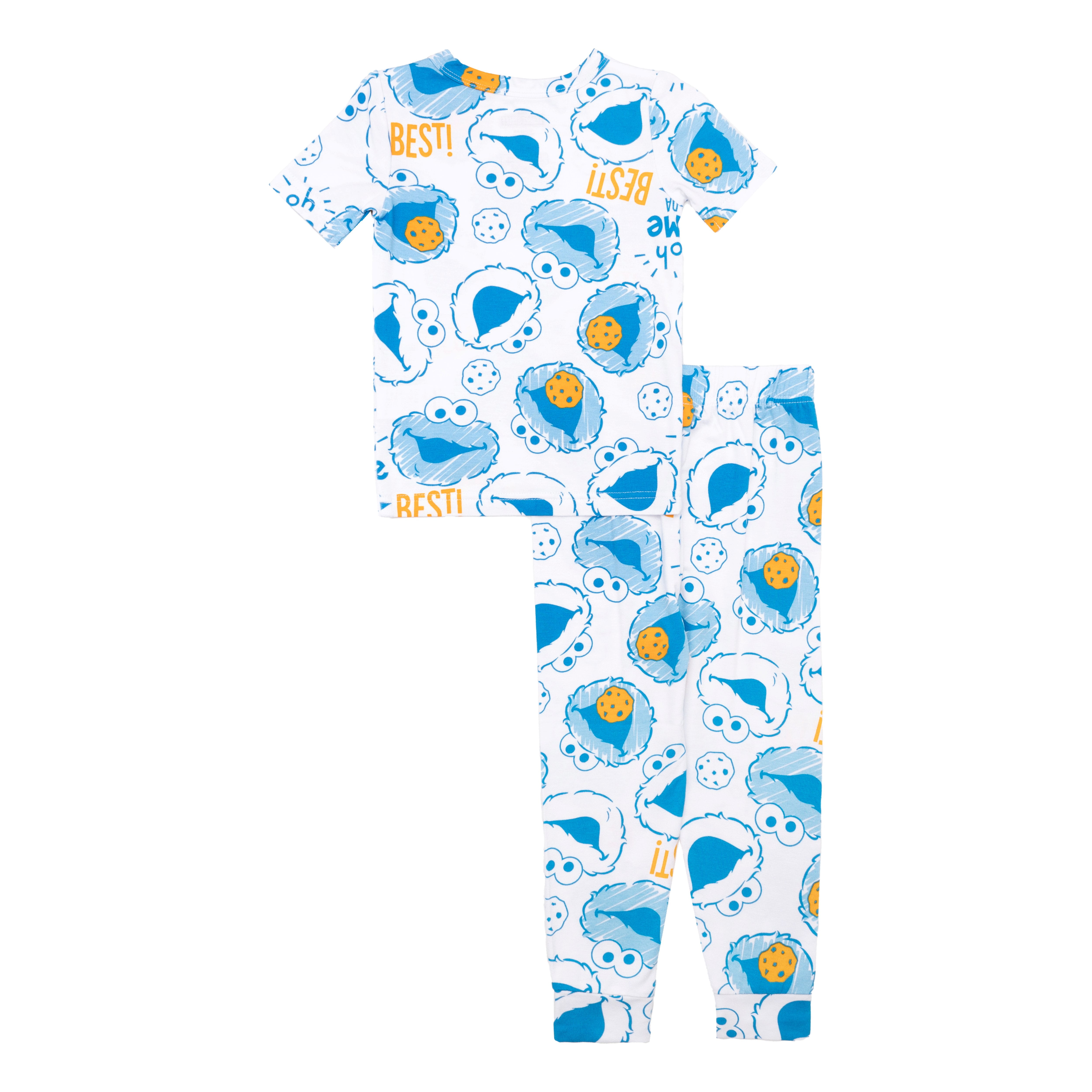 Character Toddler Tee and Shorts Viscose Pajama Set 2 Piece Sizes 12M 5T