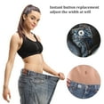 thumbnail image 4 of 36 Pcs Copper Jeans Replacement Buttons with Screwdriver, No-Sew Removable Denim Pants Repair Kit, 4 of 8