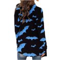 thumbnail image 4 of DDAPJ pyju Womens Halloween Clothing Clearance,Cardigans for Women Lightweight Halloween Pumpkin Print Fall Long Sleeve Open Front Cardigan Coat, 4 of 6