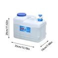 thumbnail image 3 of Portable Water Container with Spigot - Large Capacity Camping Water Jug for Outdoor, Hiking, Emergency Preparedness & Hurricane Supplies, Leakproof Water Storage with Faucet for Car, RV & Travel, 3 of 4