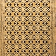 thumbnail image 1 of Ahgly Company Indoor Square Abstract Brown Modern Area Rugs, 8' Square, 1 of 4