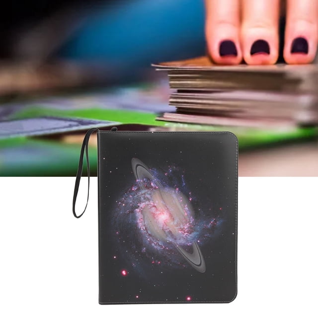 Premium Card Binder 900 Capacity, Waterproof PU Leather Holder For Trading Cards, Collector Card Album, Compatible With PKM, , Sports Cards - Scratch Proof,