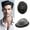 1B10# Natural Black With 10% Gray, variant on Toupee for Men 0.04-0.06mm Ultra Thin Skin Mens Toupee Hairpiece Human Hair Replacement Systems All V-Looped PU Toupee Hair for Men Natural Hairline Mens Hair Wig Units