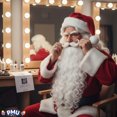 thumbnail image 4 of PMU Christmas Santa White Wig and Extra Long 28in Beard 1 Set for Men - Christmas Costume Accessories - Plays, Festivals, Props & Party Supplies - White, 4 of 10