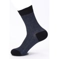 thumbnail image 4 of 4 pares, 4 colores, calcetines de malla de algodón fino transpirable para hombre, calcetines suaves y cómodos de tubo medio, calcetines de negocios deshuesados ​​de algodón puro para hombre JAMW Sencillez, 4 of 5