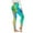 Green, variant on Aloohaidyvio Pants for Women,Women Leggings Skinny Tie-Dyed High Waist Stretchy Tights Trouser Yoga Pants