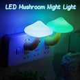 thumbnail image 5 of ABCISI 8 Pack Mushroom Night Light Plug in Lamp, 7 Color Changing LED Mushroom Shaped Nightlight Lamp Cute Light Sensor Wall Lamps for Room Decoration, Adults Gifts, 5 of 7