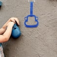 thumbnail image 2 of Gymnastics Ring Blue ABS Polyester Strength Training Kids Gym Equipment 1Set, 2 of 8