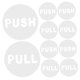 thumbnail image 5 of WEUVEB 10Jgo Adhesivos Para Puertas De Con Huecas Reutilizables Para Oficina Tienda Y Restaurante, 5 of 8